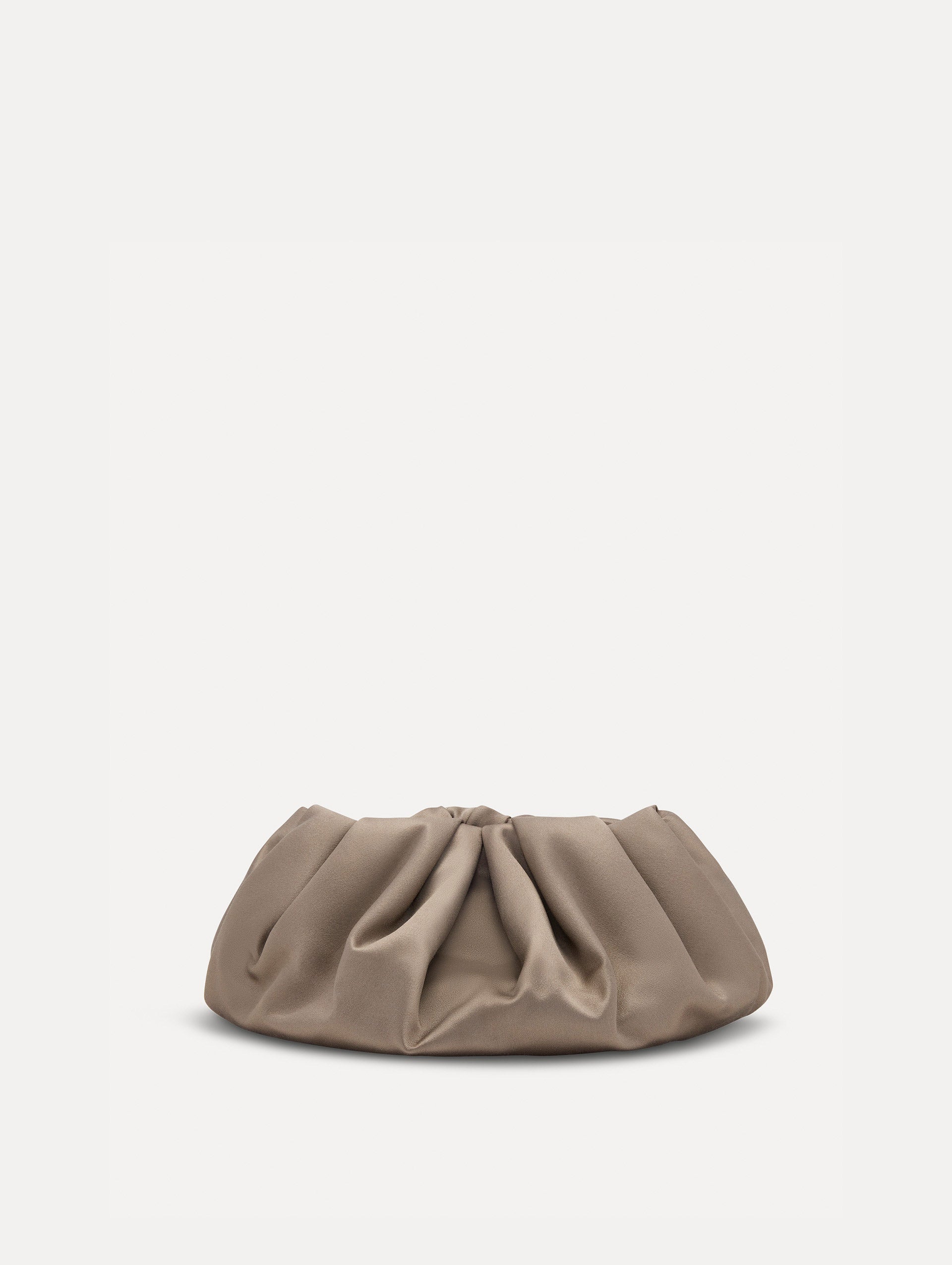 Oscar de la Renta Mini Satin Bow Clutch