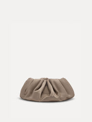 Oscar de la Renta Mini Satin Bow Clutch
