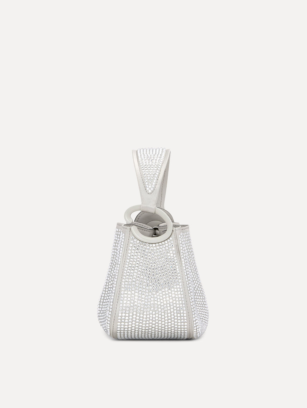 Oscar de la Renta Nano Crystal Pavé O Handle Bag