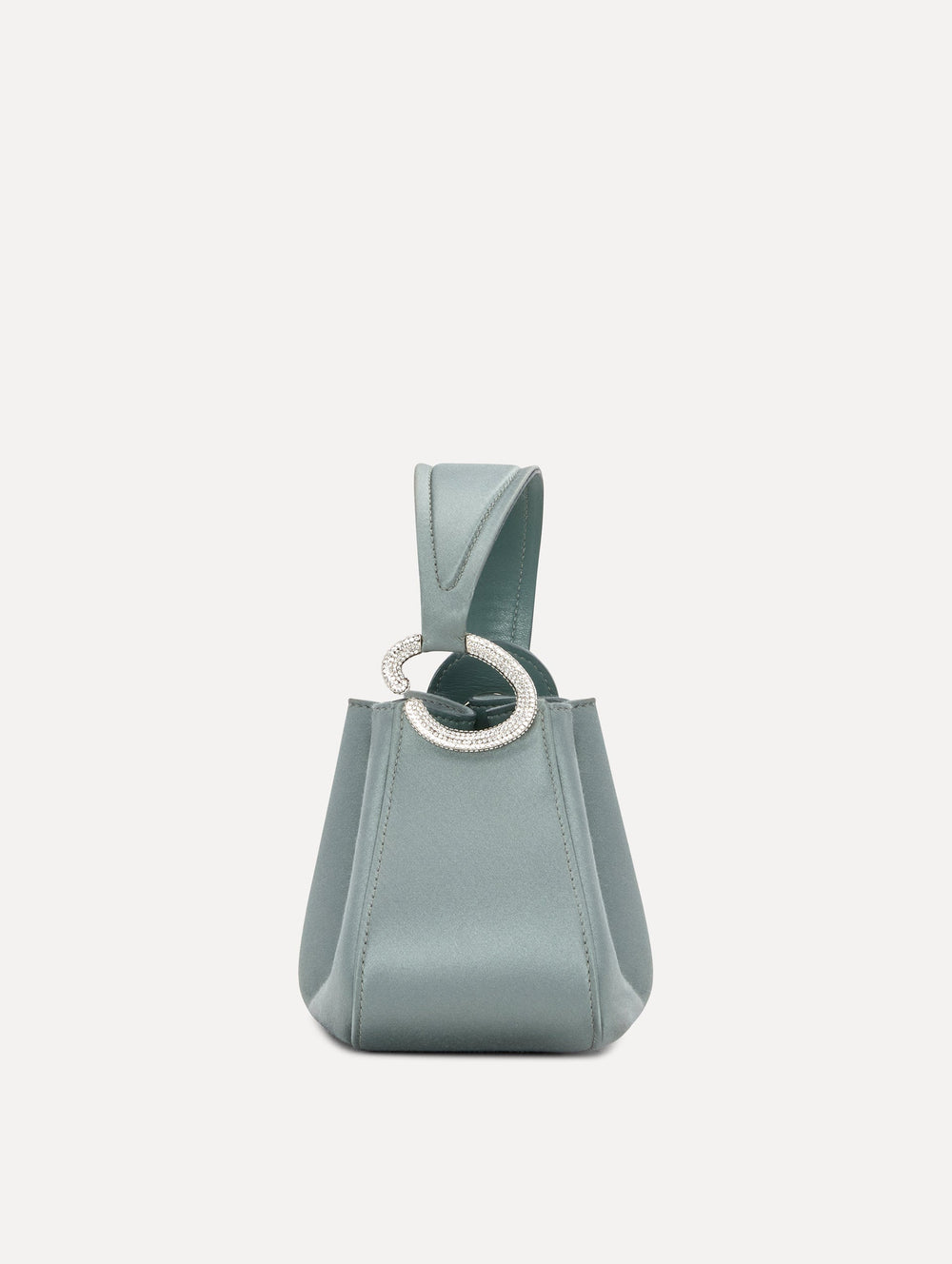 Oscar de la Renta Crystal Pavé Nano O Handle Bag