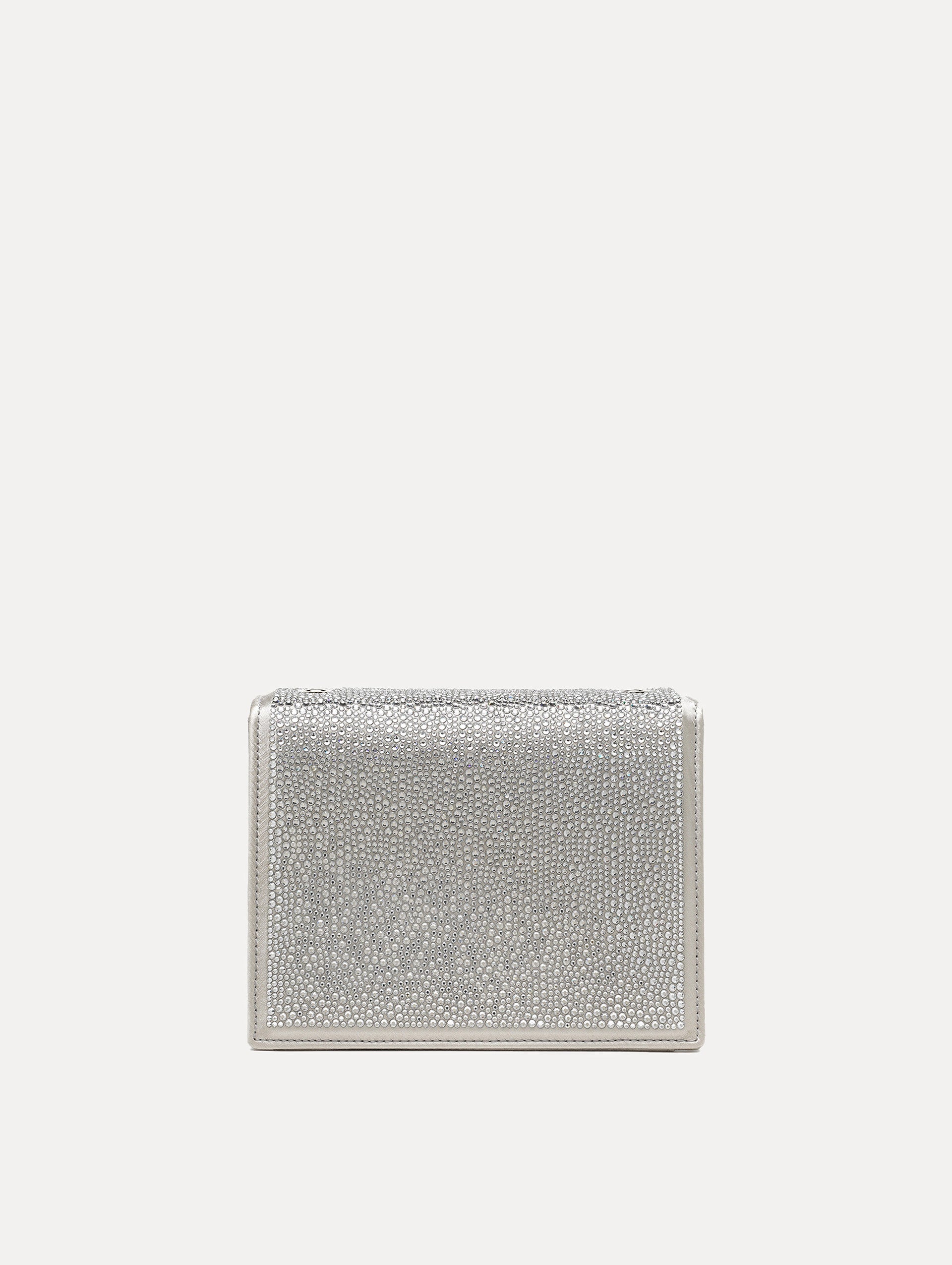 Oscar de la Renta Crystal Pavé Mini TRO Bag