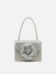 Oscar de la Renta Crystal Pavé Mini TRO Bag