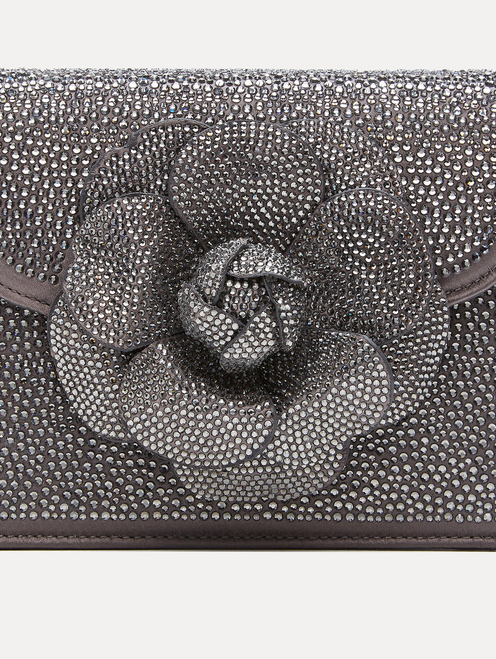 Oscar de la Renta Crystal Pavé Mini TRO Bag