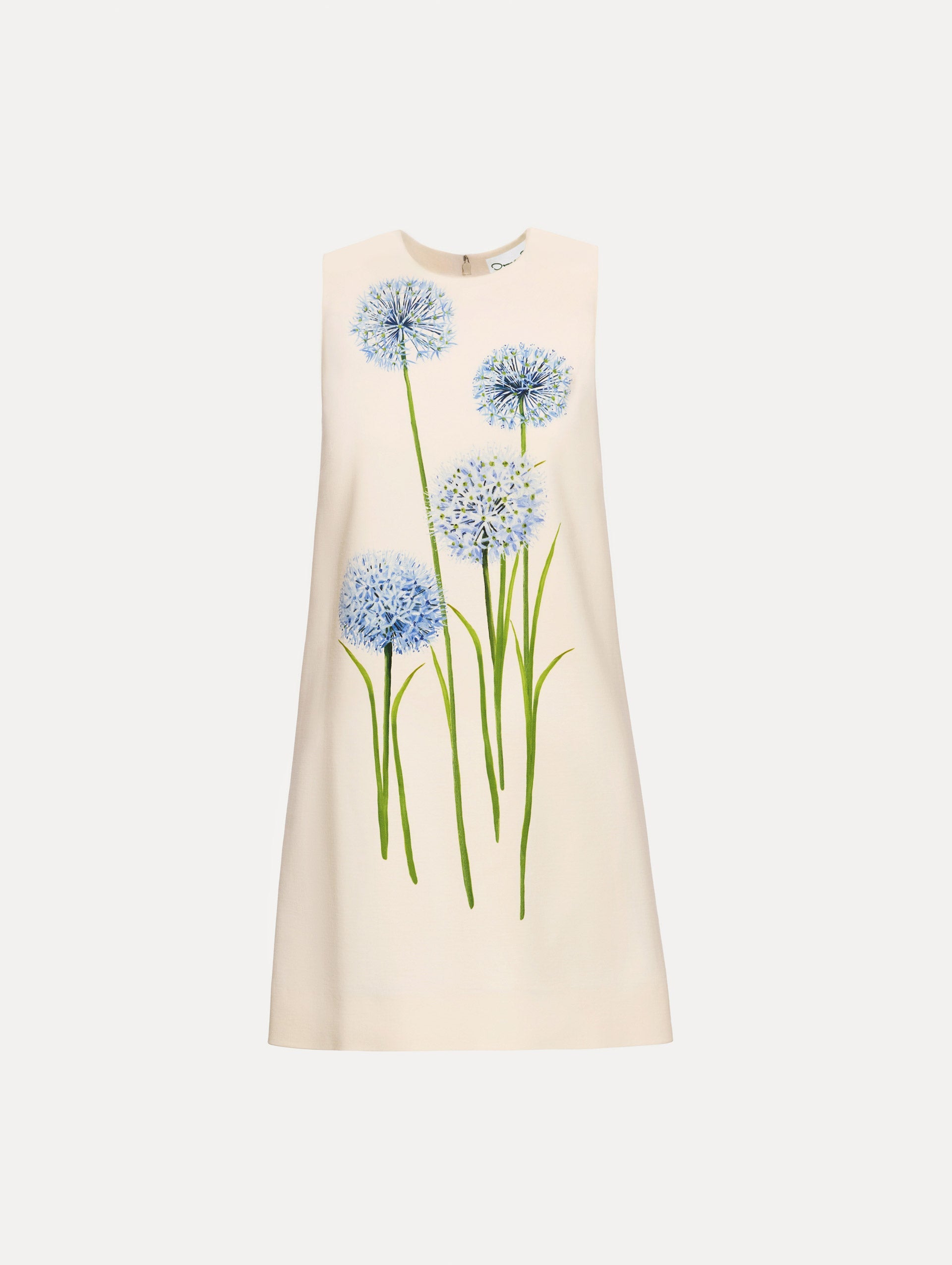 Oscar de la Renta Allium Wool Shift Dress