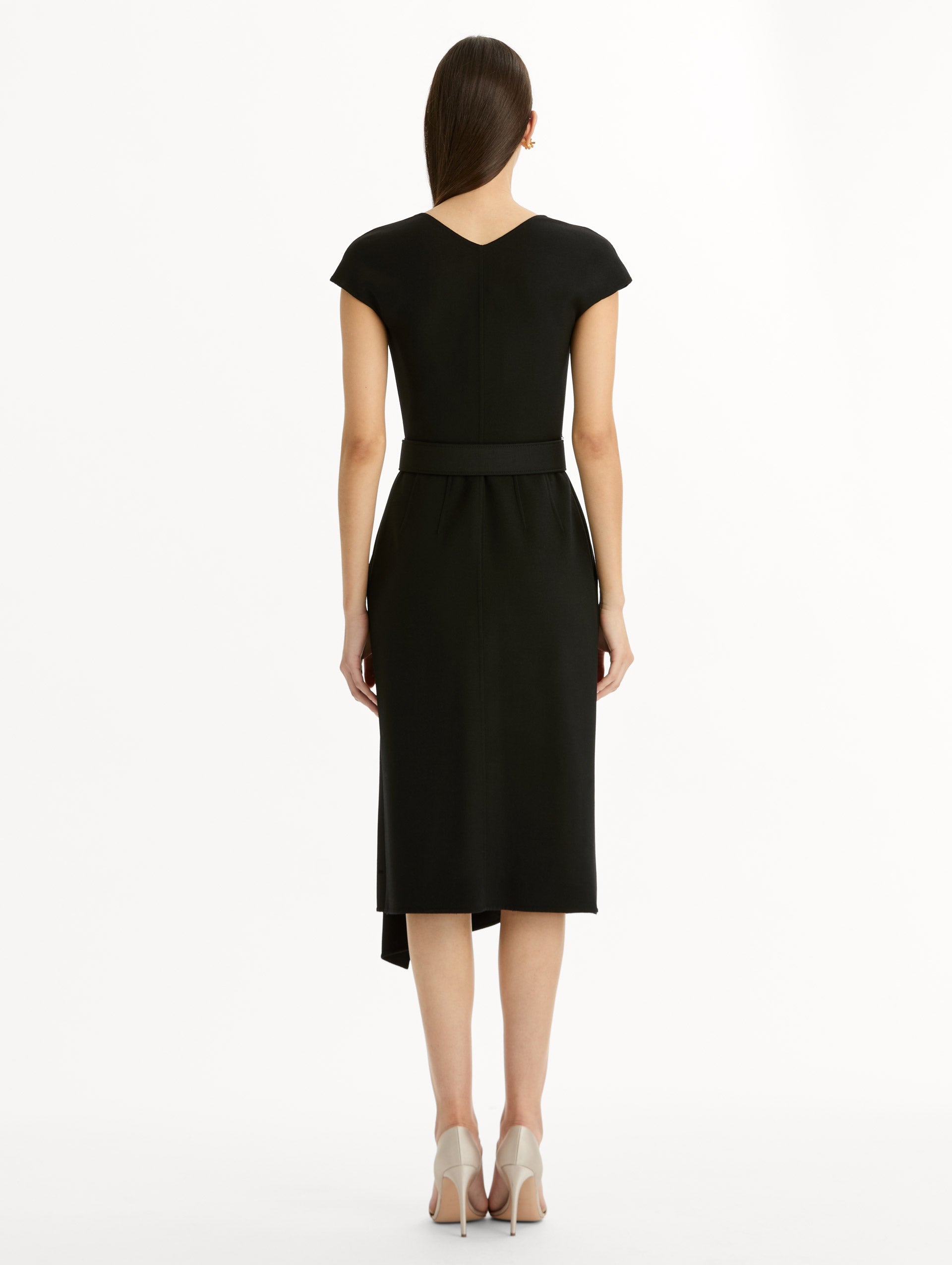 Oscar de la Renta Wool-Blend Pencil Dress
