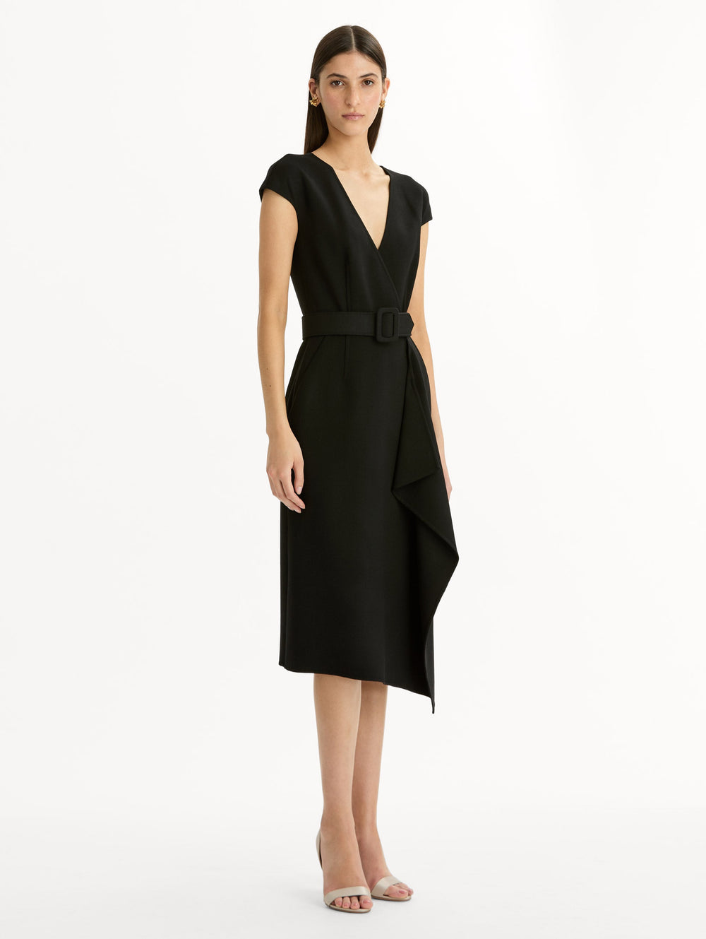Oscar de la Renta Wool-Blend Pencil Dress