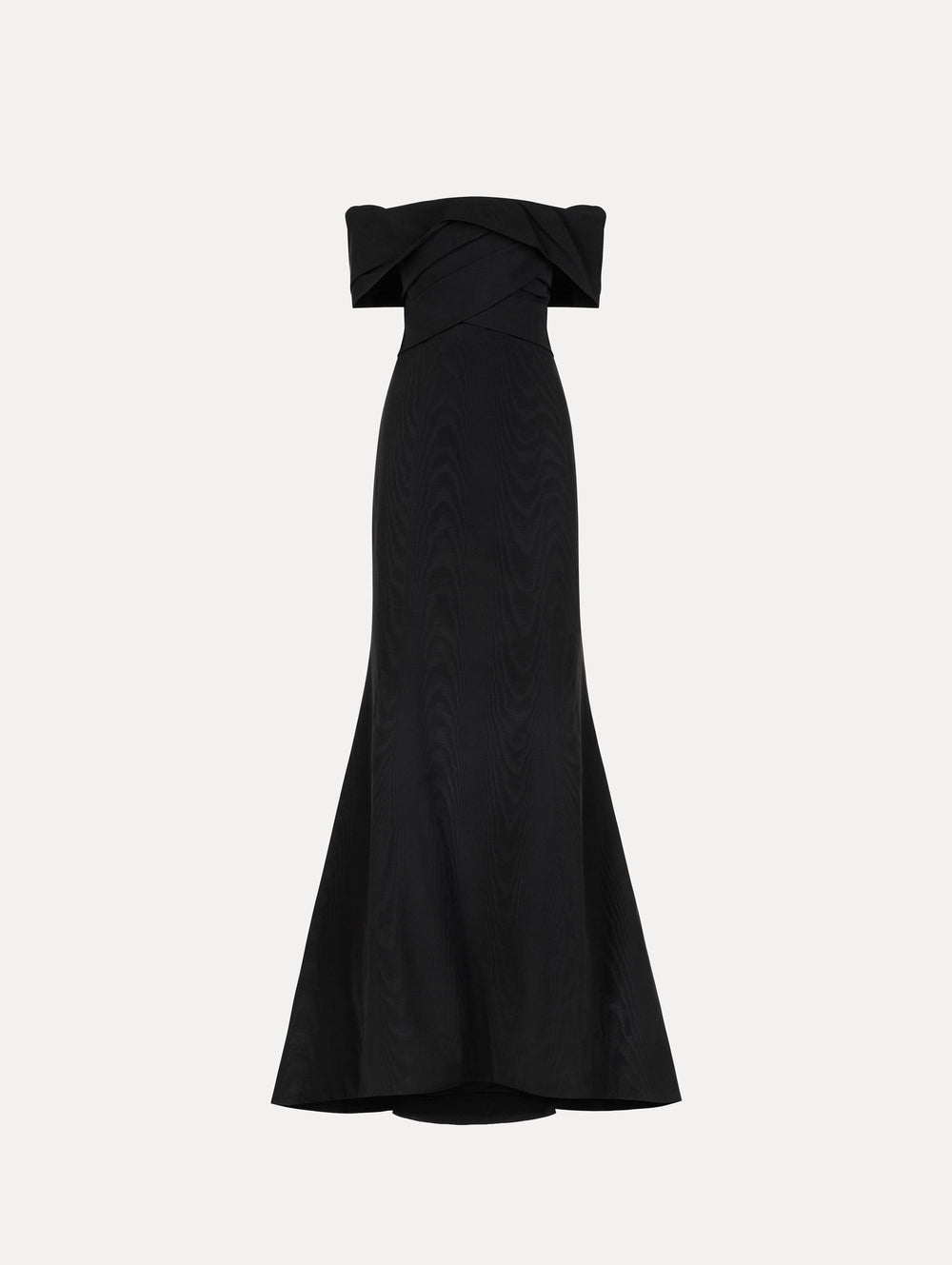 Oscar de la Renta Drape-Detailed Trumpet Gown