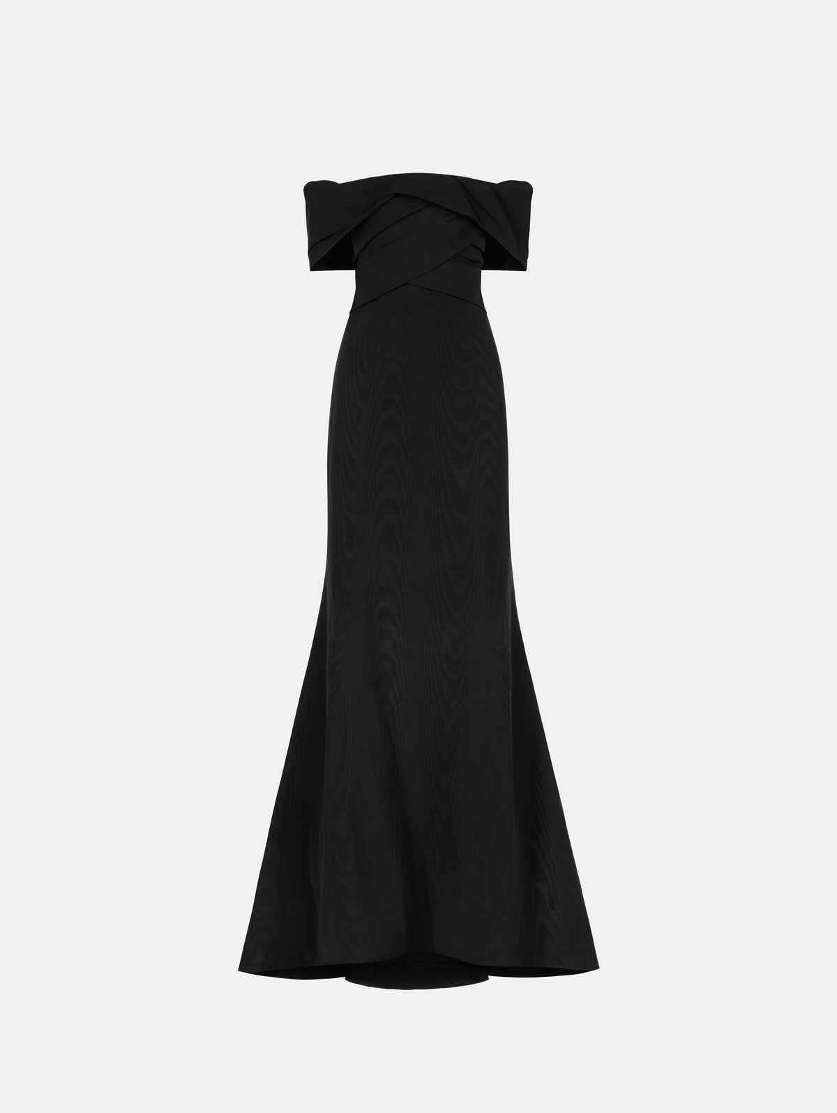 Oscar de la Renta Drape-Detailed Trumpet Gown