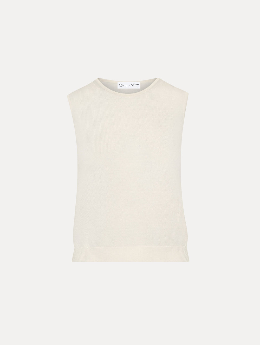 Oscar de la Renta Wool-Blend Tank