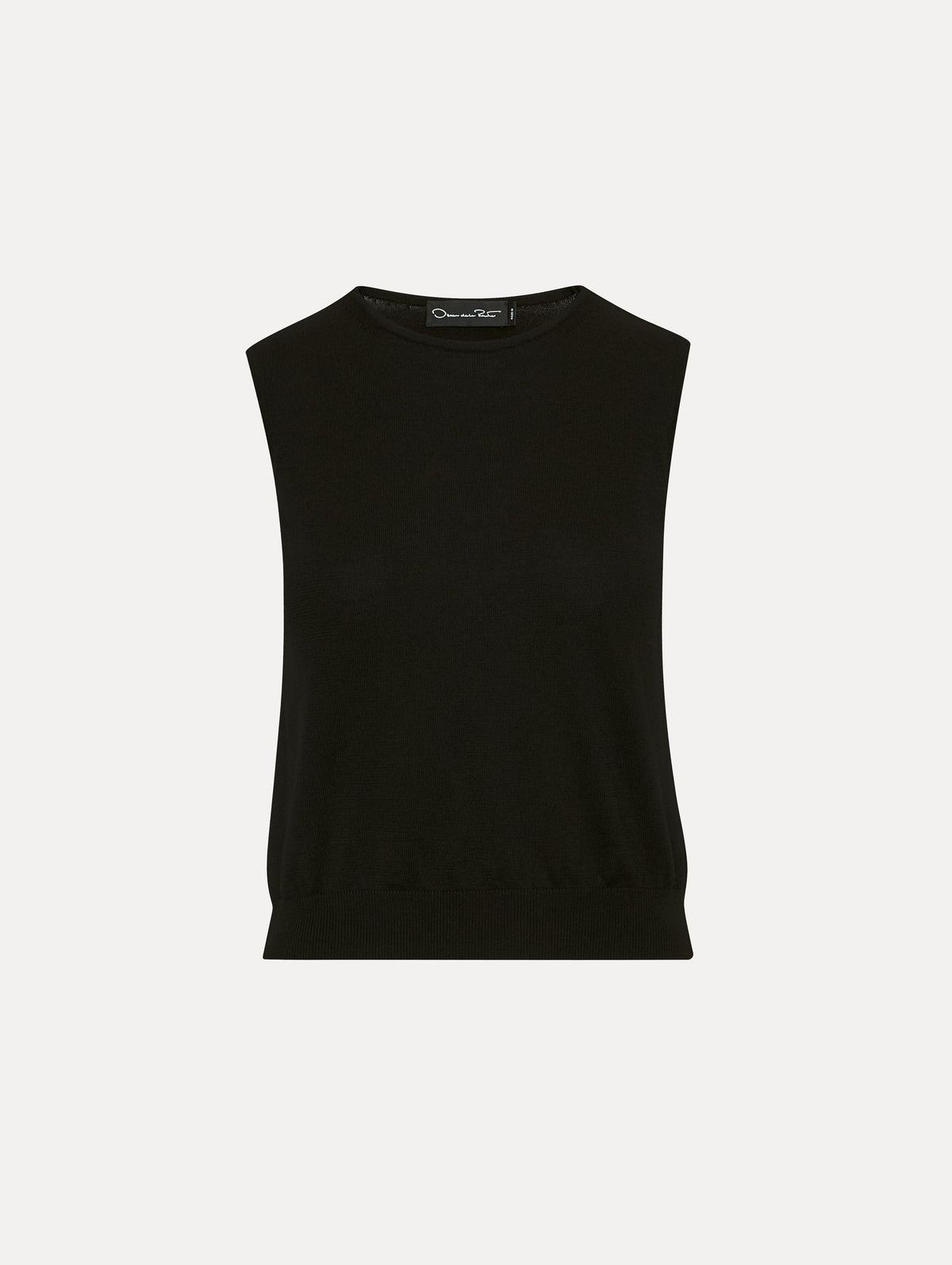 Oscar de la Renta Wool-Blend Tank