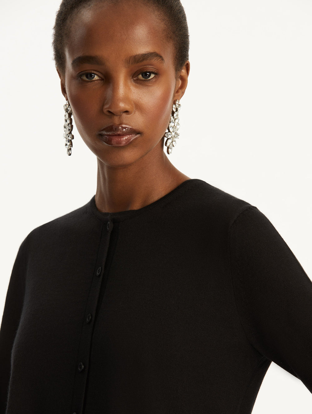 Oscar de la Renta Wool-Blend Cardigan