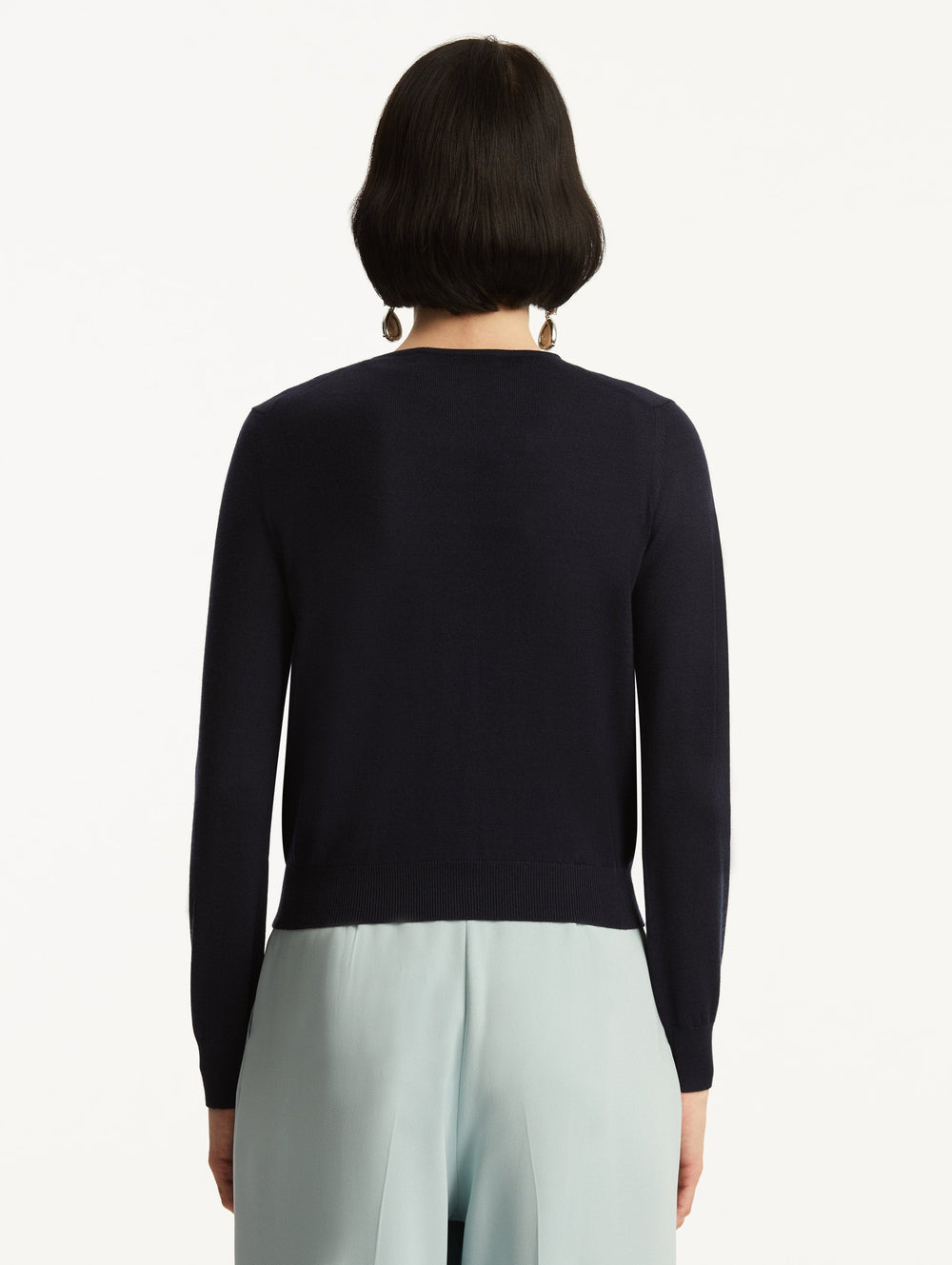 Oscar de la Renta Wool-Blend Cardigan