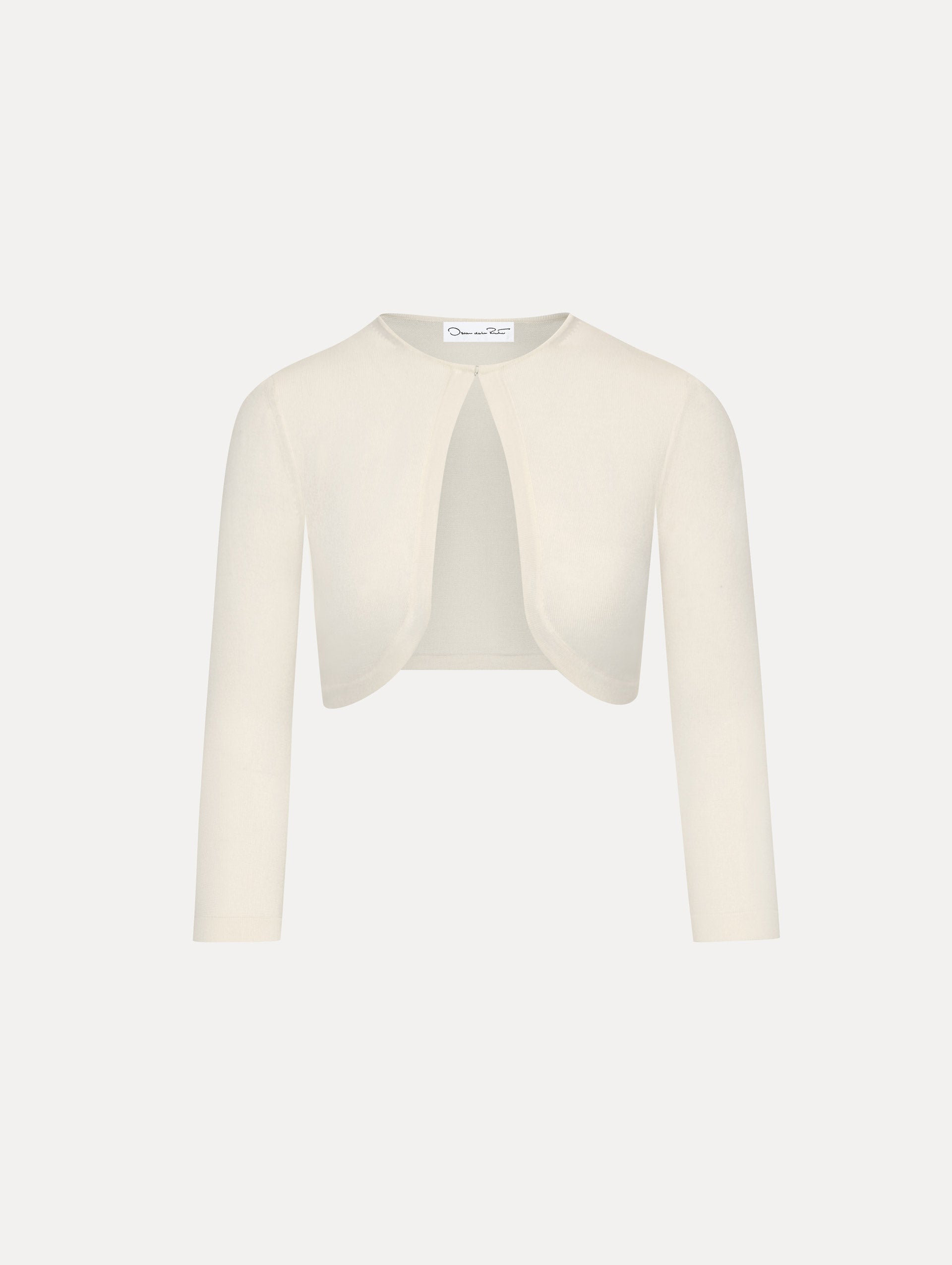 Oscar de la Renta Wool-Blend Bolero