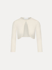 Oscar de la Renta Wool-Blend Bolero