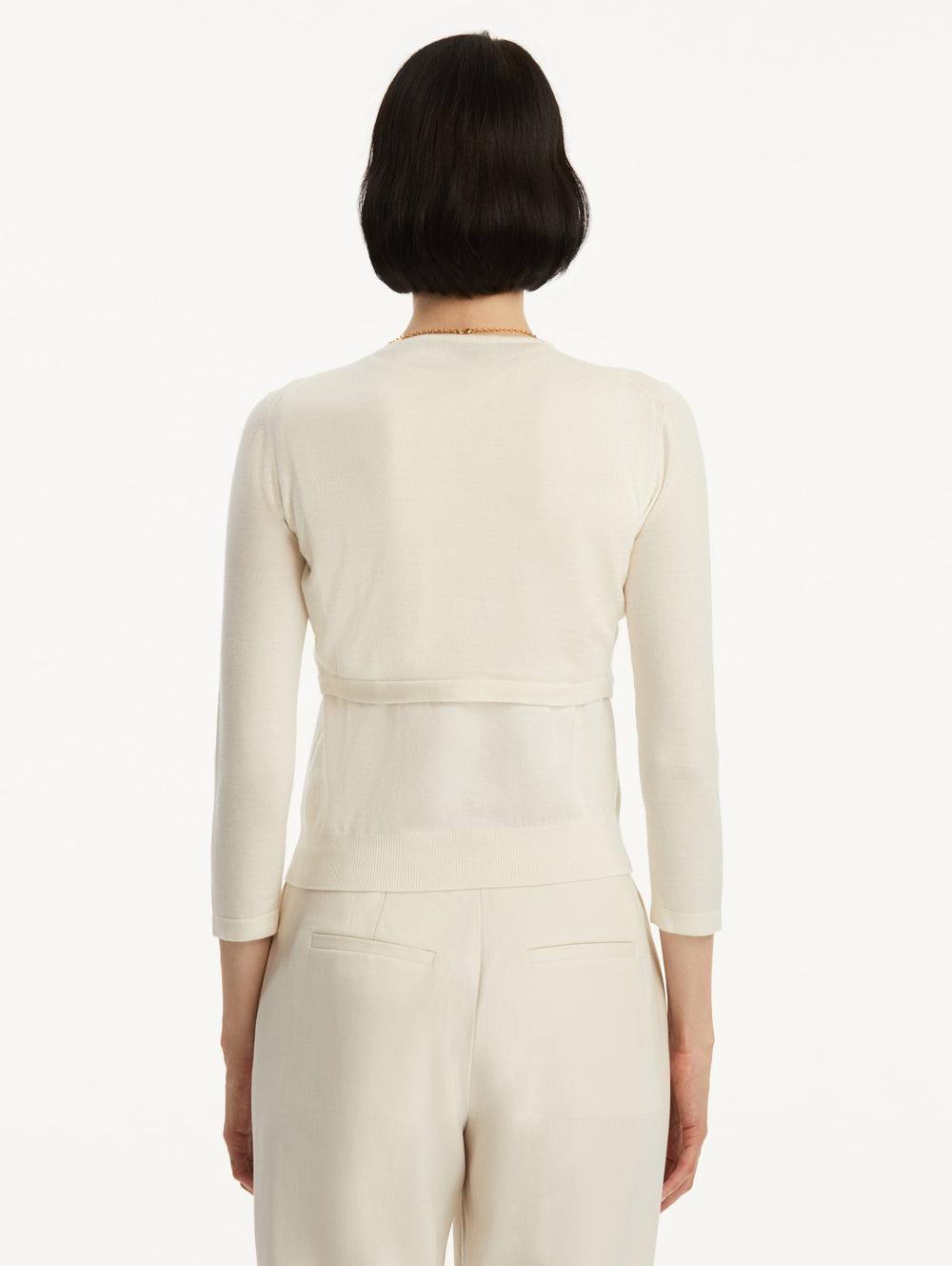 Oscar de la Renta Wool-Blend Bolero