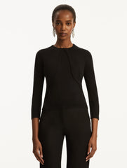 Oscar de la Renta Wool-Blend Bolero