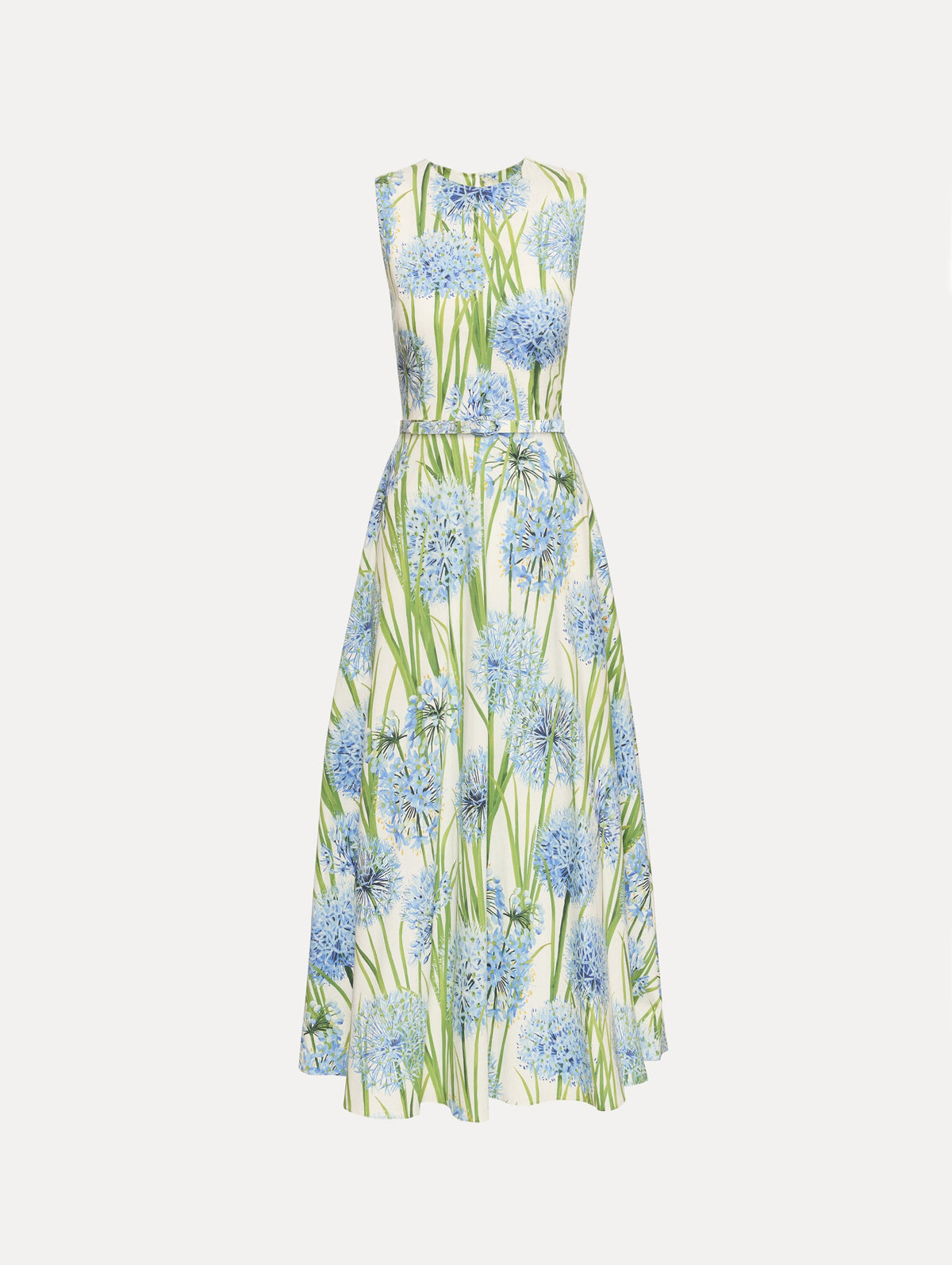 Oscar de la Renta Allium Cotton Poplin Dress