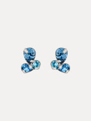 Oscar de la Renta Pear-Cut Cluster Earrings