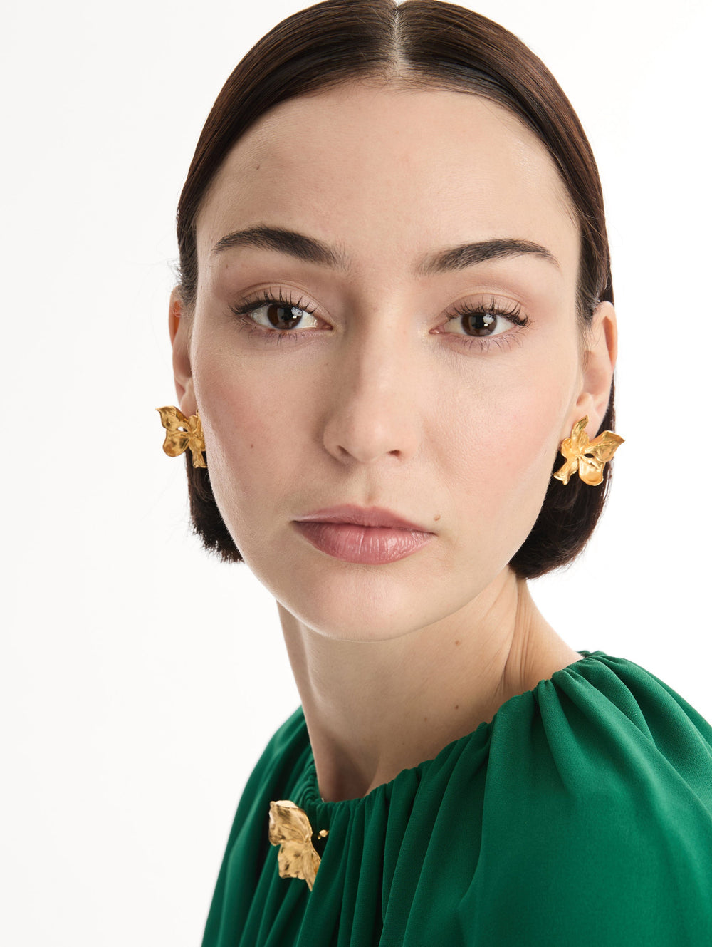 Oscar de la Renta Cyclamen Earrings