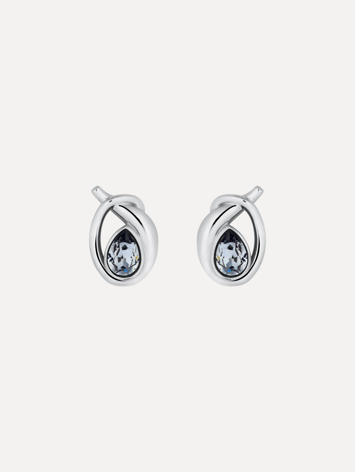 Oscar de la Renta Looped Teardrop Earrings