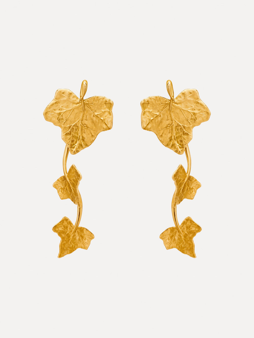 Oscar de la Renta Ivy Vine Drop Clip-On Earrings