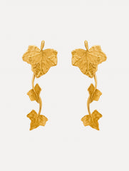 Oscar de la Renta Ivy Vine Drop Clip-On Earrings