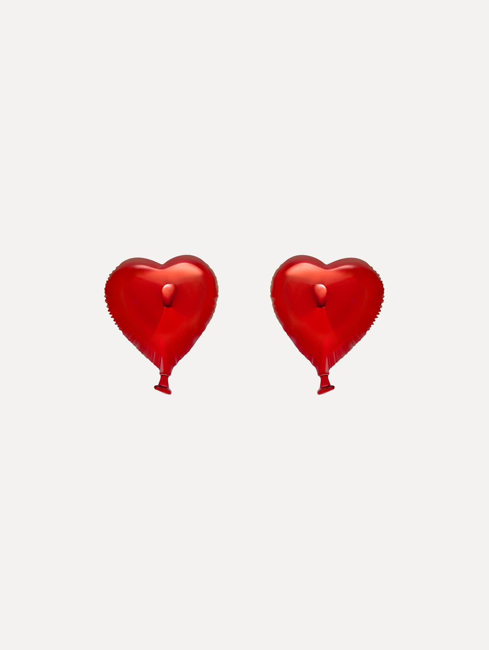 Oscar de la Renta Heart Balloon Earrings