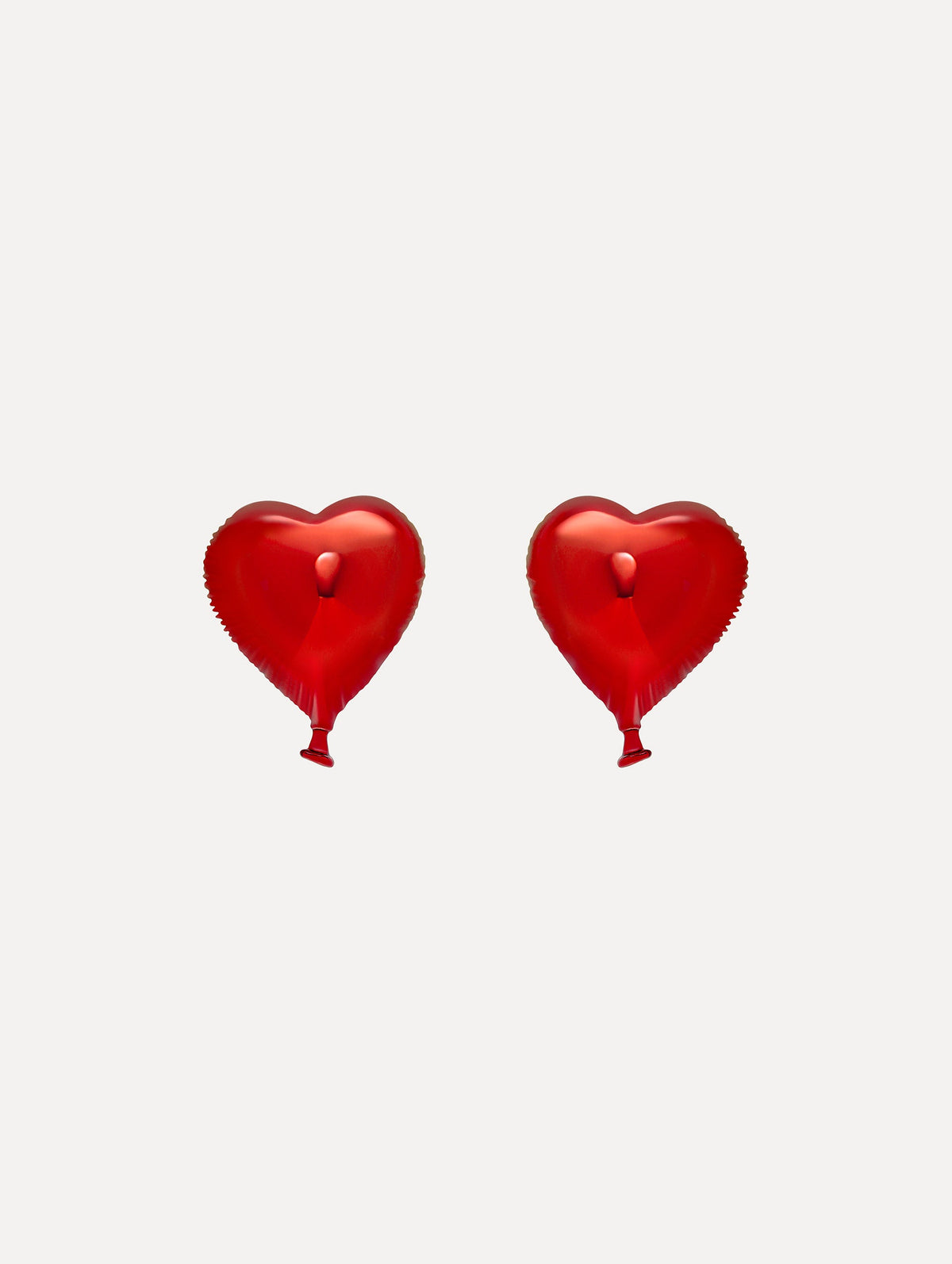 Oscar de la Renta Heart Balloon Earrings