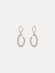 Oscar de la Renta O Drop Earrings
