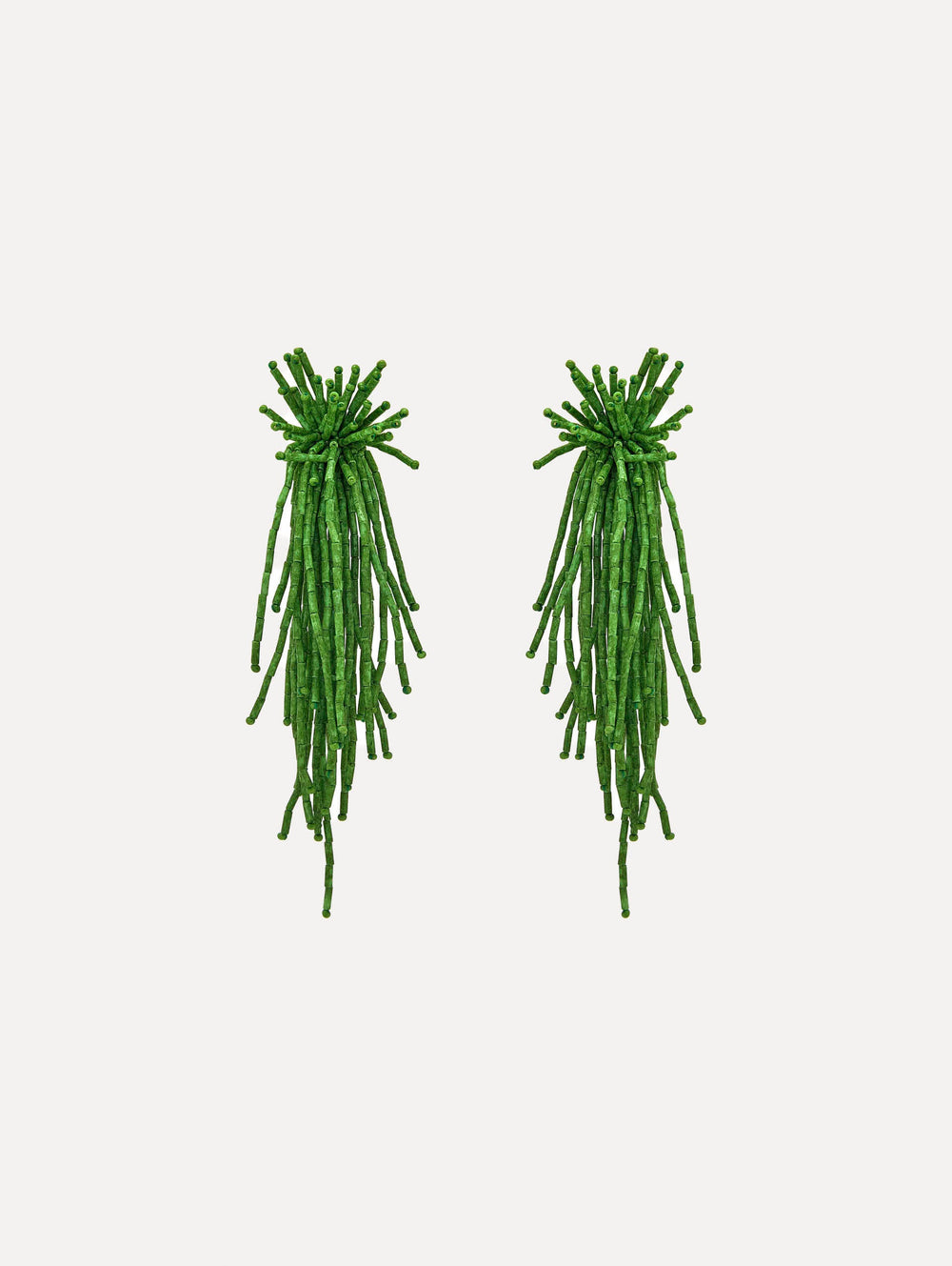 Oscar de la Renta Firework Tassel Earrings