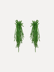 Oscar de la Renta Firework Tassel Earrings