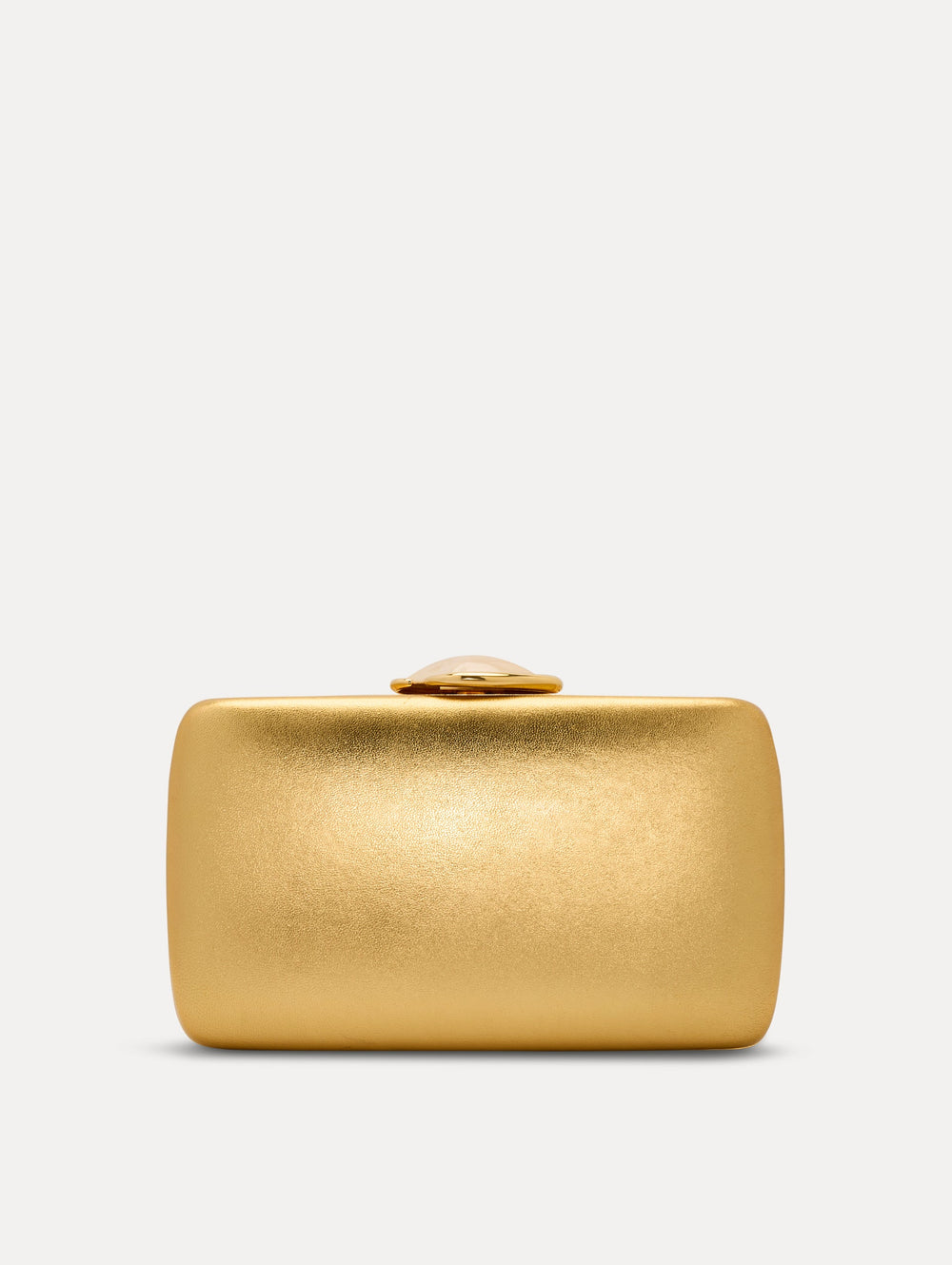 Oscar de la Renta O Metallic Minaudière
