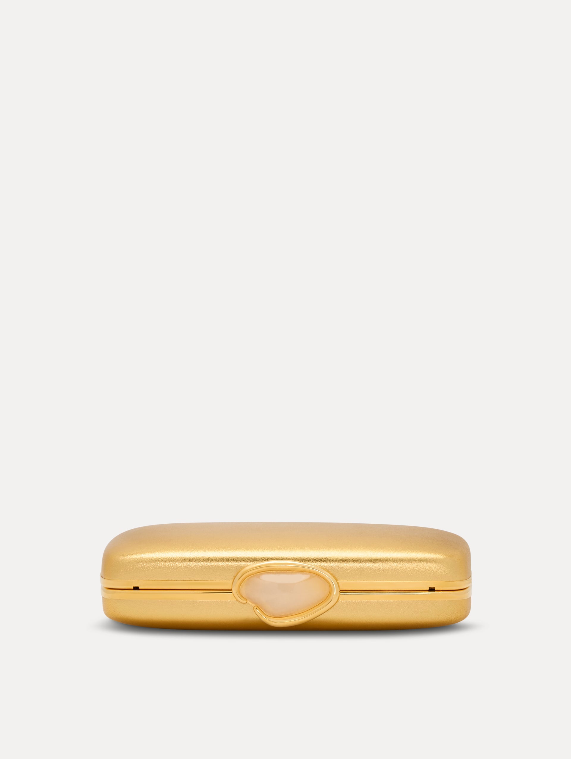 Oscar de la Renta O Metallic Minaudière