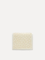 Oscar de la Renta Pearl Embroidered Mini TRO Bag