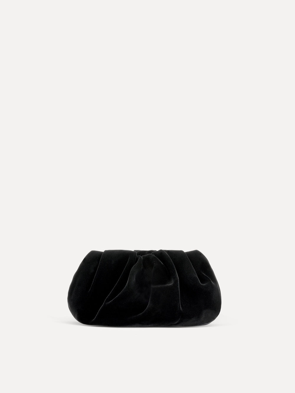 Oscar de la Renta Mini Velvet Bow Clutch