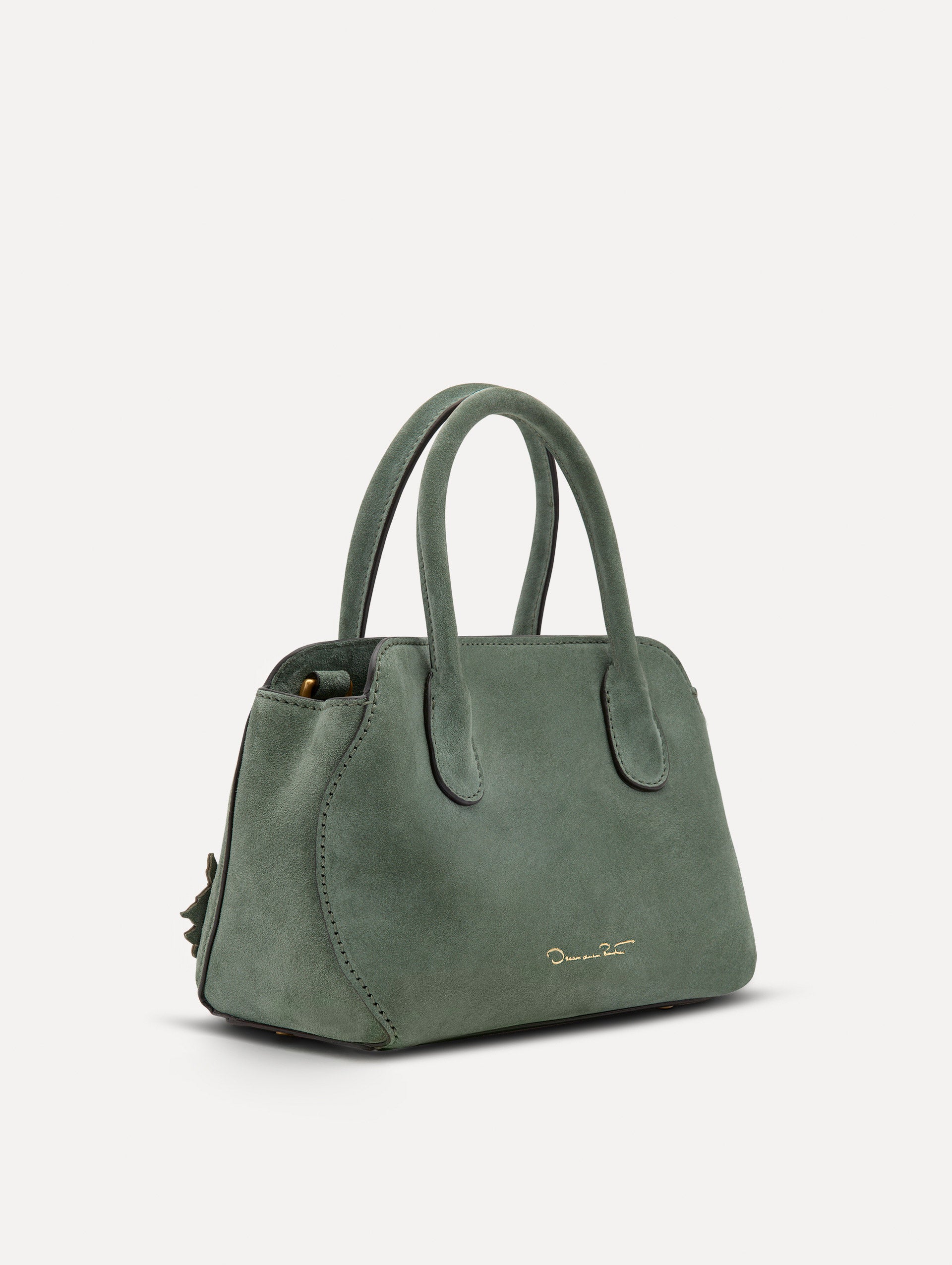 Oscar de la Renta The Mini Ivy in Suede