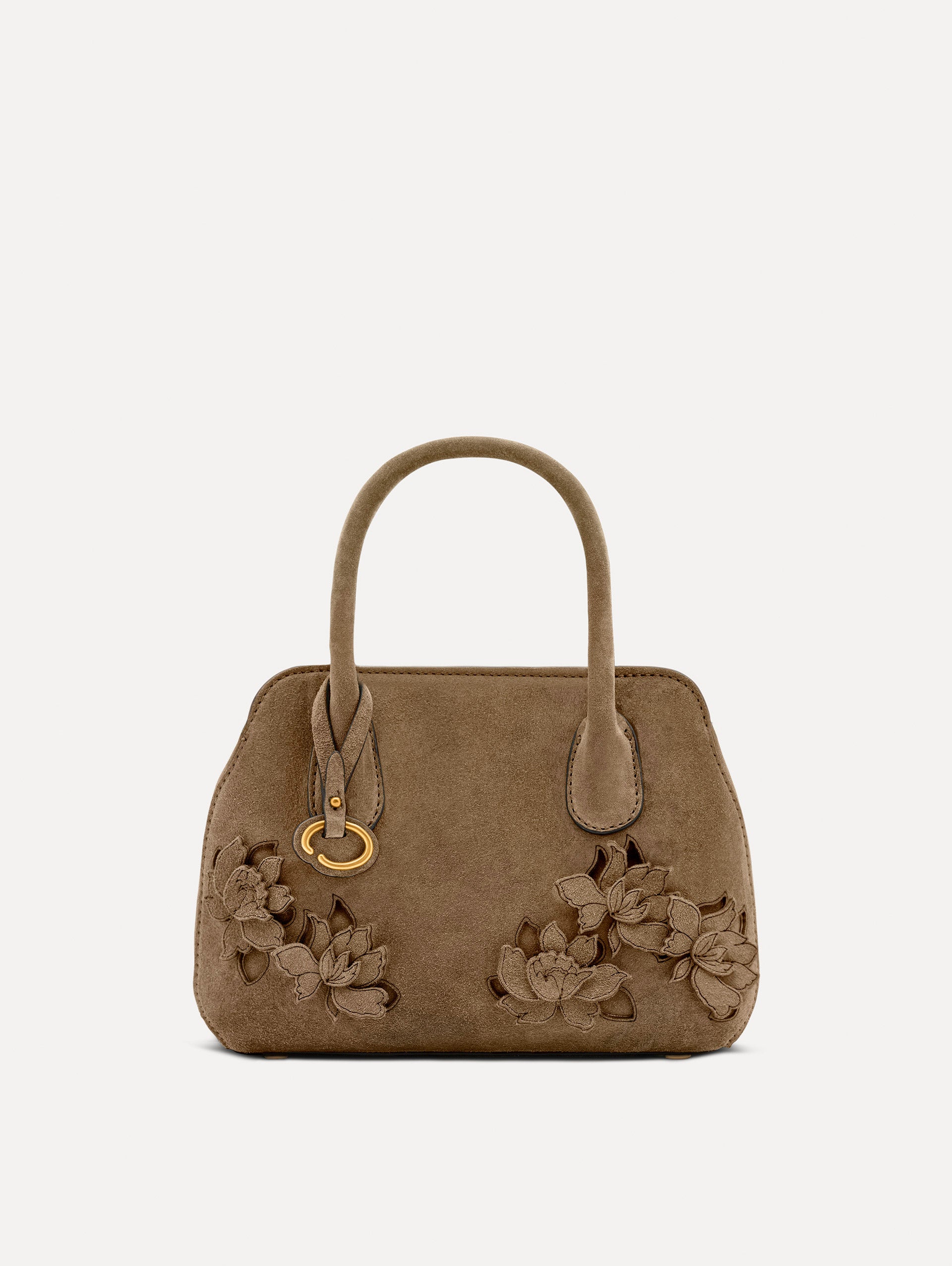 Oscar de la Renta The Mini Ivy in Suede