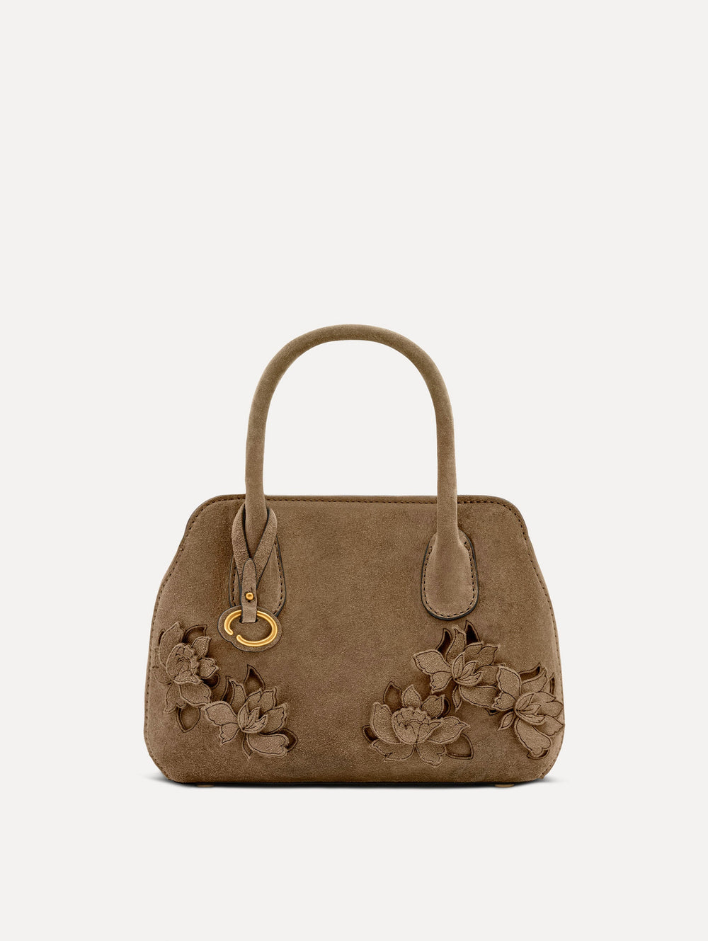Oscar de la Renta The Mini Ivy in Suede