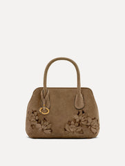 Oscar de la Renta The Mini Ivy in Suede