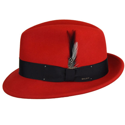 Bailey 1922 Tino Fedora - Premium Wool LiteFelt Hat Sale