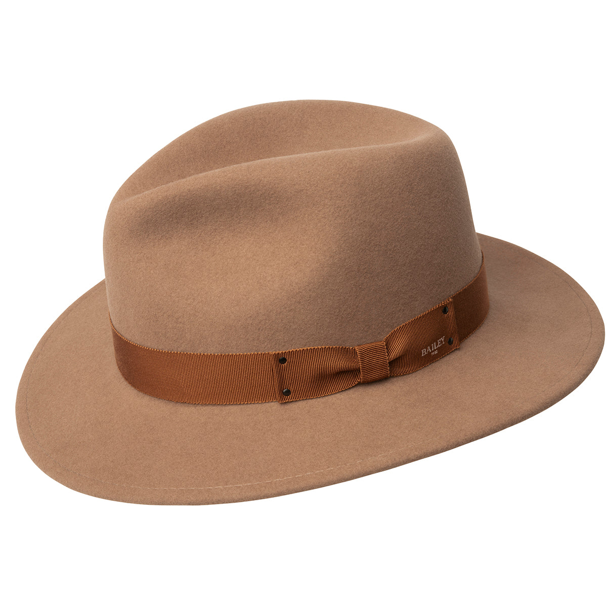 Curtis Fedora - Water Repellent & Shape Retentive LiteFelt On Sale