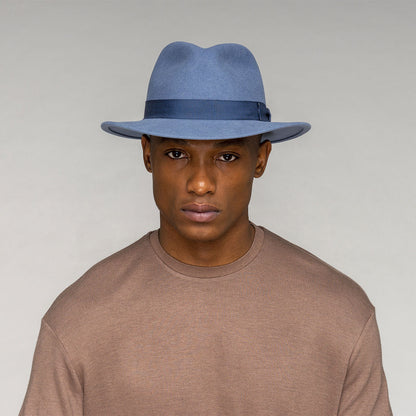 Curtis Fedora - Water Repellent & Shape Retentive LiteFelt On Sale