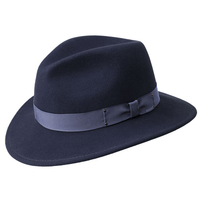 Curtis Fedora - Water Repellent & Shape Retentive LiteFelt On Sale