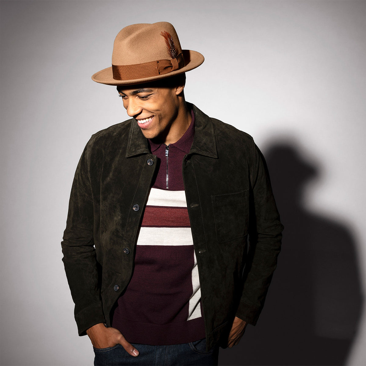 Blixen Fedora: 100% Wool LiteFelt Hat - Bailey Hats Special Offer