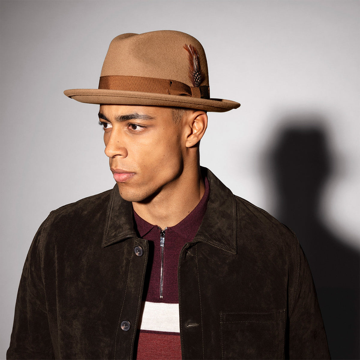 Blixen Fedora: 100% Wool LiteFelt Hat - Bailey Hats Special Offer