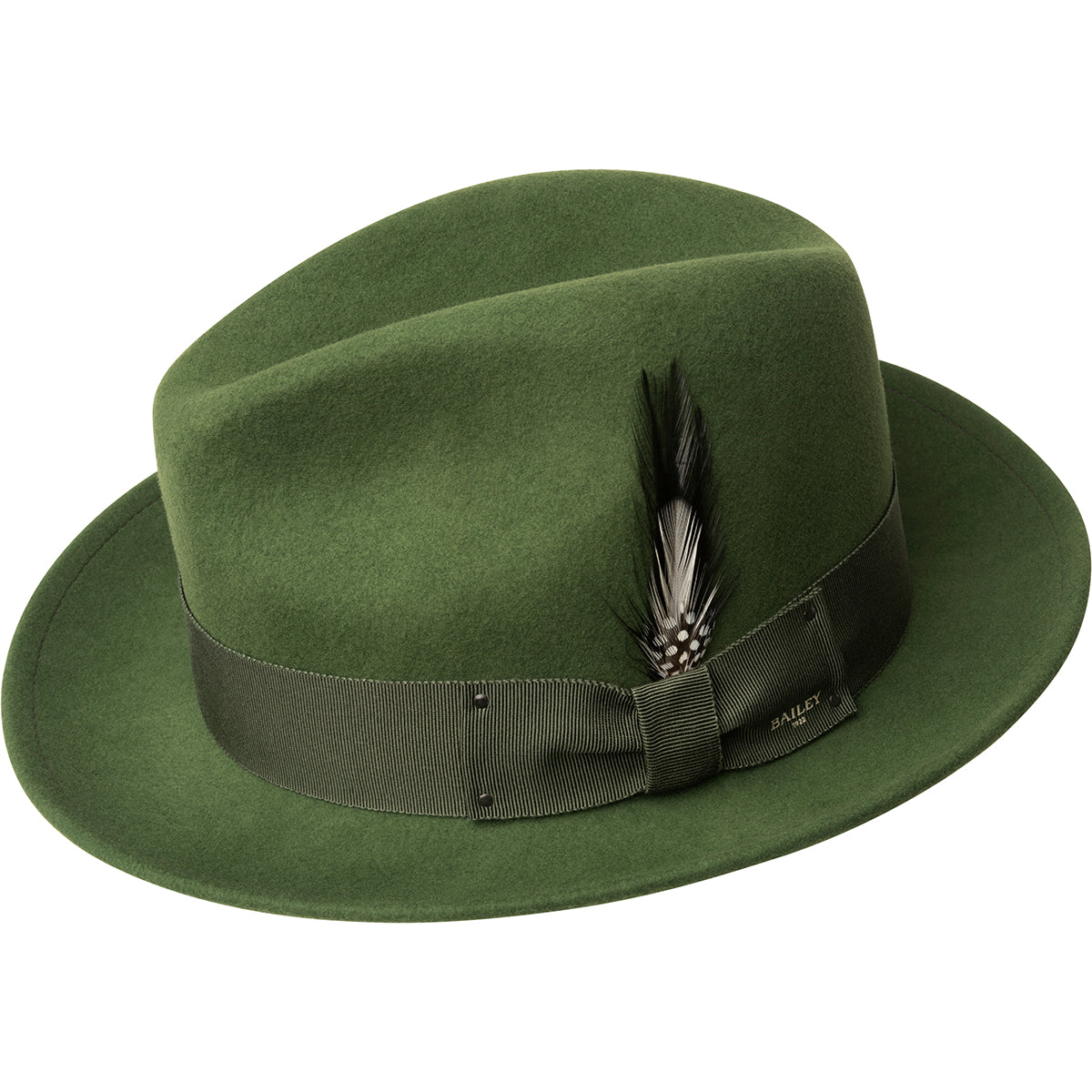 Blixen Fedora: 100% Wool LiteFelt Hat - Bailey Hats Special Offer