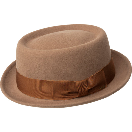 Darron Pork Pie Hat - Premium Wool LiteFelt - Bailey Hats Limited Offer