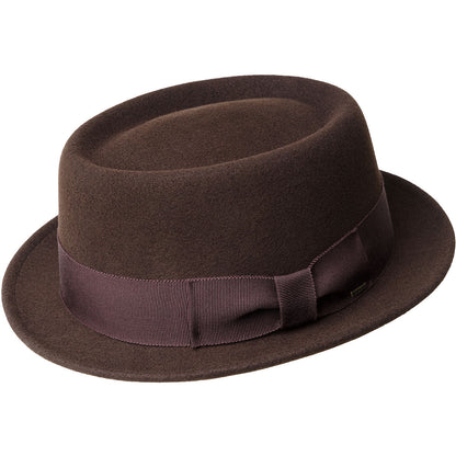 Darron Pork Pie Hat - Premium Wool LiteFelt - Bailey Hats Limited Offer