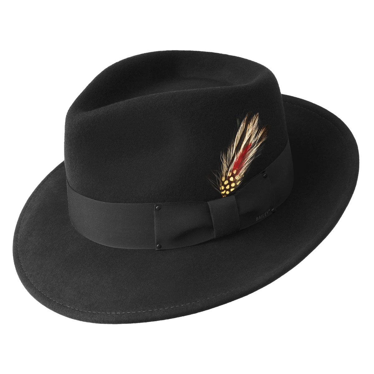 Bailey 1922 Fedora Hat - Premium 100% Wool LiteFelt Hot Deal