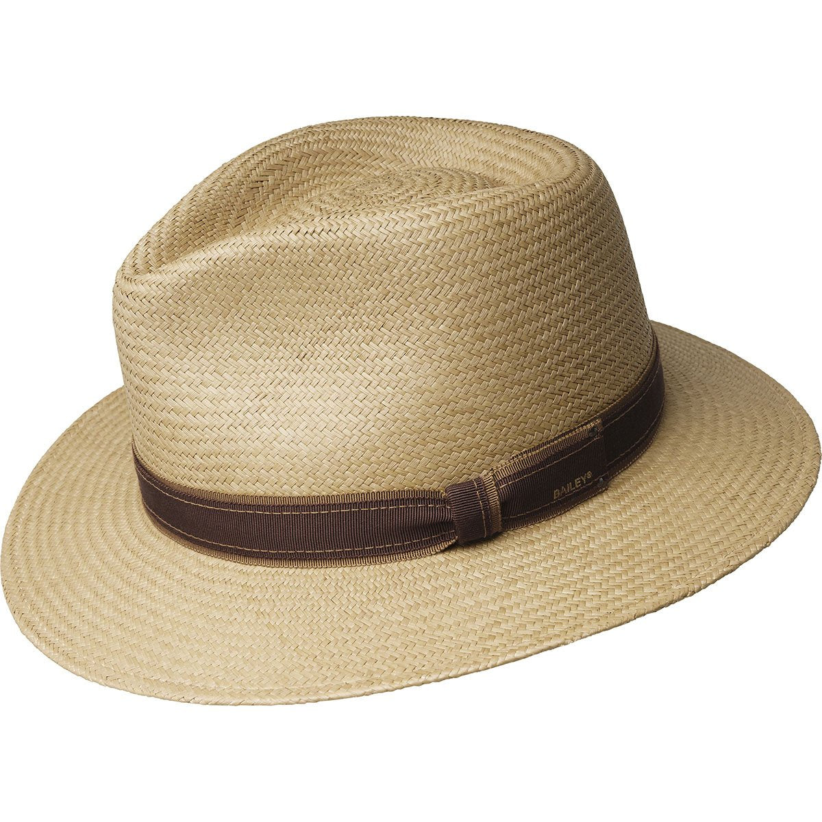 Brooks Panama Fedora - Genuine Ecuador Straw - Past Season Exclusive Deal